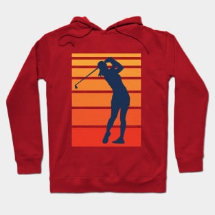 Vintage Golf Silhouette Hoodie